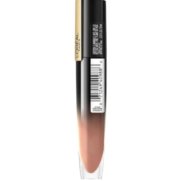 L'Oreal Brilliant Signature Shiny Lip Stain Lipstick, 301 Be Determined - Picture 1 of 8